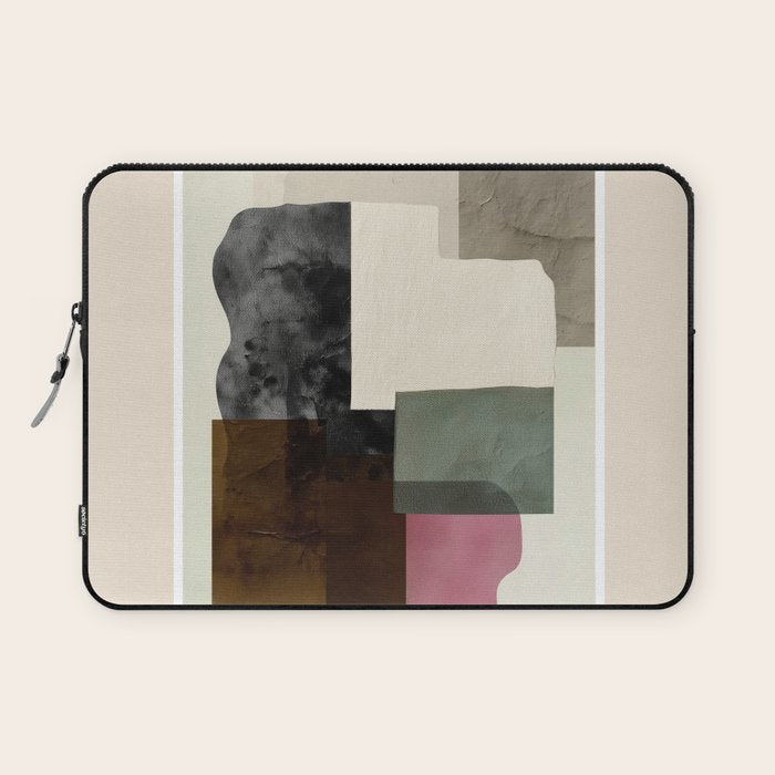 Soft Geometry I Laptop Sleeve Gallery Image 1