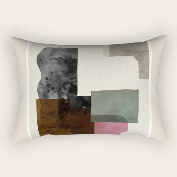 Soft Geometry I Rectangular Pillow Gallery Image 2
