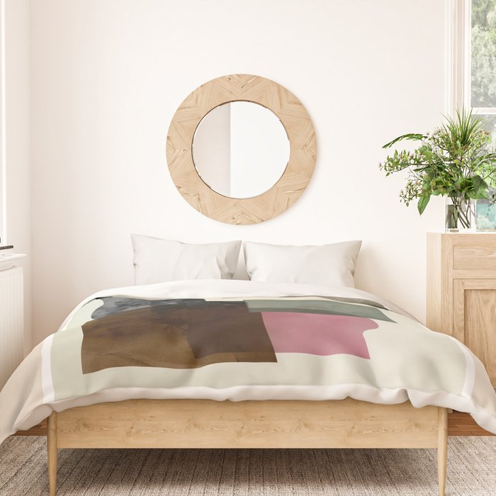Soft Geometry I Duvet Cover Gallery Image 3