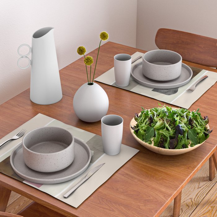 Soft Geometry I Placemat Gallery Image 2