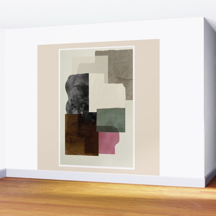 Soft Geometry I Wall Mural Gallery Image 2