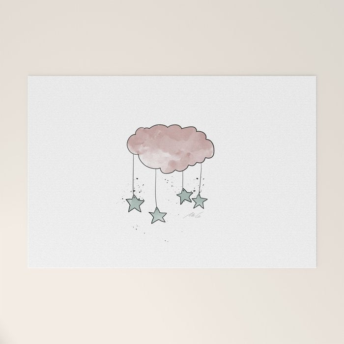 Cloud_Nursery Art_01 Welcome Mat Gallery Image 1