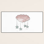 Cloud_Nursery Art_01 Desk Mat Gallery Image 3