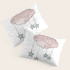 Cloud_Nursery Art_01 Pillow Sham Gallery Image 3