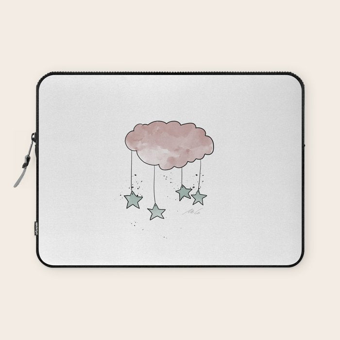 Cloud_Nursery Art_01 Laptop Sleeve Gallery Image 1