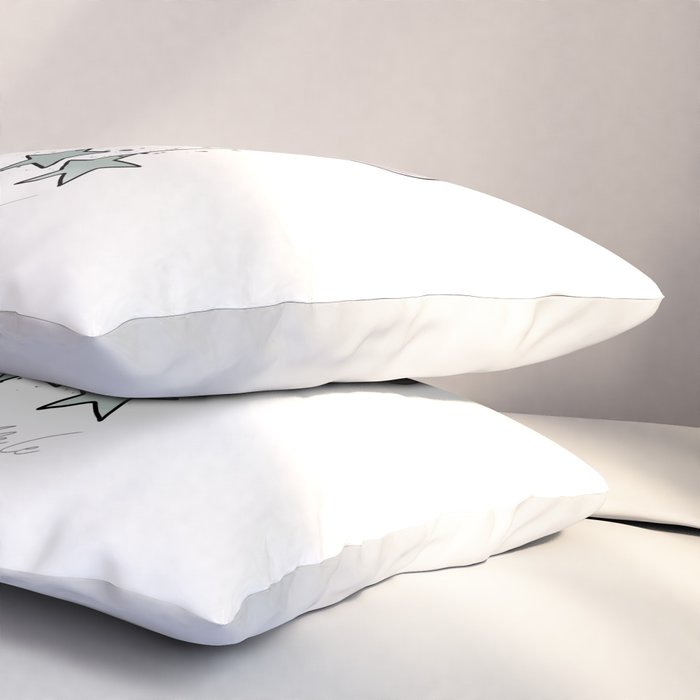 Cloud_Nursery Art_01 Pillow Sham Gallery Image 3