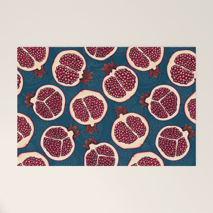 Pomegranate slices  Welcome Mat Gallery Image 1