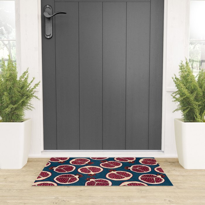 Pomegranate slices  Welcome Mat Gallery Image 3