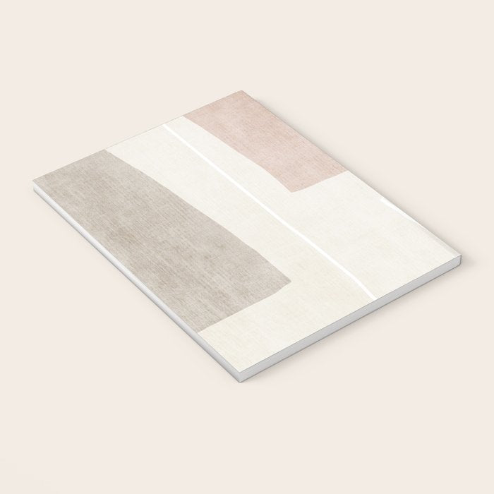 Minimalist Neutral Abstract Artwork Notebook Gallery Image 3