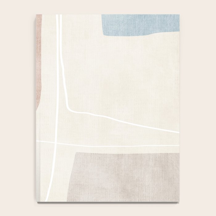 Minimalist Neutral Abstract Artwork Notebook Gallery Image 4