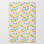 Colorful abstract organic shape patern Cutting Board Gallery Image 1