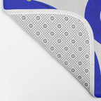 Evil Eye Charms on White Bath Mat Gallery Image 2