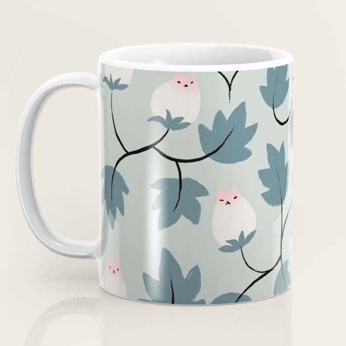 Cat and Plant 77 Coffee Mug Gallery Image 3
