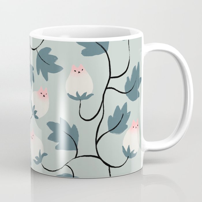 Cat and Plant 77 Coffee Mug Gallery Image 1