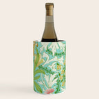 William Morris Woodland Weeds Orange Turquoise Wine Chiller Gallery Image 3