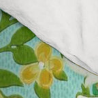William Morris Woodland Weeds Orange Turquoise Comforter Gallery Image 4