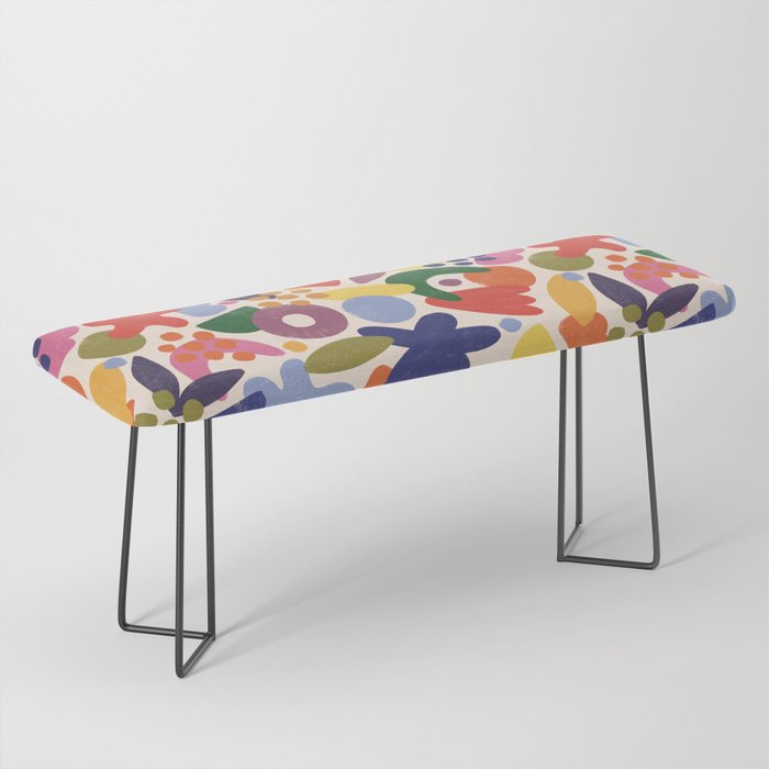 Bright Abstract Pattern #1 Bench Gallery Image 1