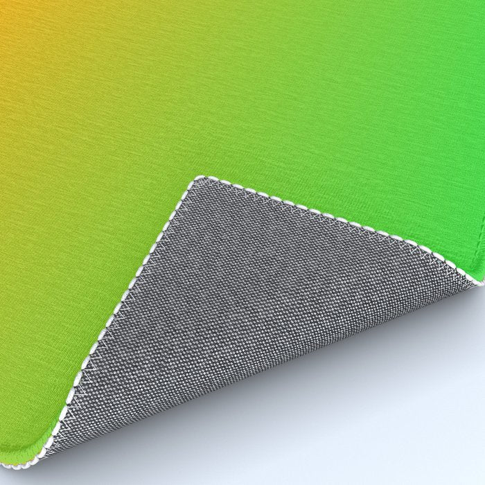 Ombre Color Orange Green Shade  Rug Gallery Image 4
