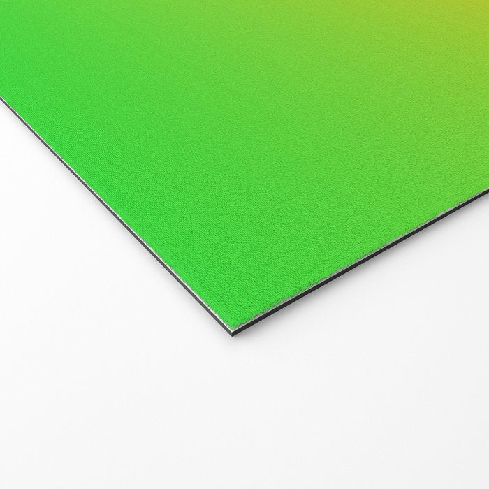 Ombre Color Orange Green Shade  Welcome Mat Gallery Image 2