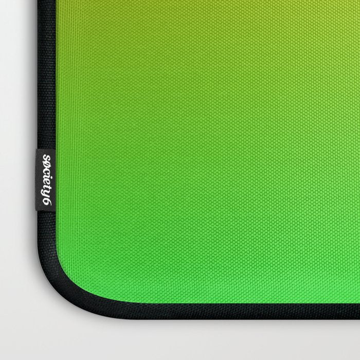 Ombre Color Orange Green Shade  Laptop Sleeve Gallery Image 3