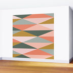 Earthy Desert Geometrics Wall Mural Gallery Image 2