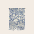 dogs aplenty classic blue pearl Wall Hanging Gallery Image 1