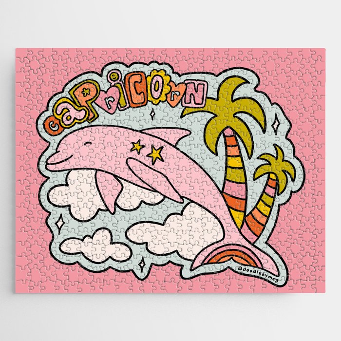 Capricorn Dolphin  Jigsaw Puzzle Gallery Image 1