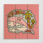 Capricorn Dolphin  Wood Wall Art Gallery Image 1