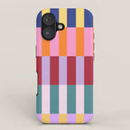 Color Block Stripe Art iPhone Case Gallery Image 1