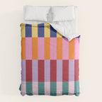 Color Block Stripe Art Comforter Gallery Image 6