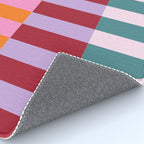 Color Block Stripe Art Rug Gallery Image 4