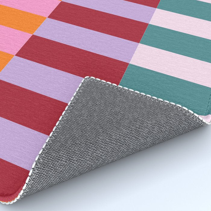 Color Block Stripe Art Rug Gallery Image 4