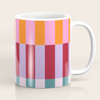 Color Block Stripe Art Coffee Mug Gallery Image 1