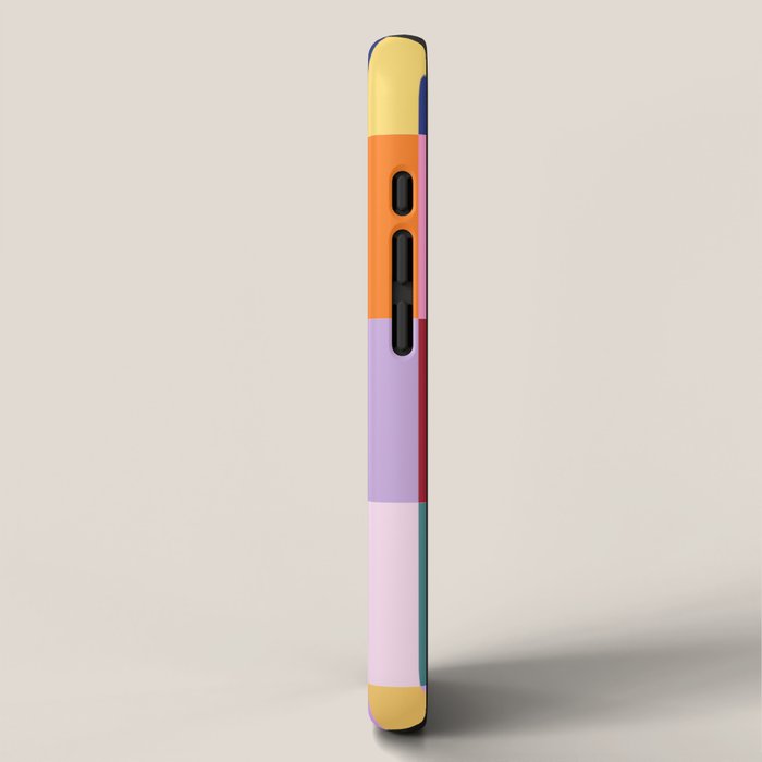 Color Block Stripe Art iPhone Case Gallery Image 2