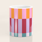 Color Block Stripe Art Coffee Mug Gallery Image 4