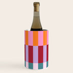 Color Block Stripe Art Wine Chiller Gallery Image 2