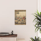 Aubusson  Antique French Tapestry Print Poster Gallery Image 2