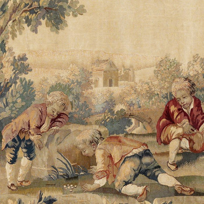 Aubusson  Antique French Tapestry Print Coffee Mug Gallery Image 2