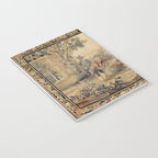 Aubusson  Antique French Tapestry Print Notebook Gallery Image 3
