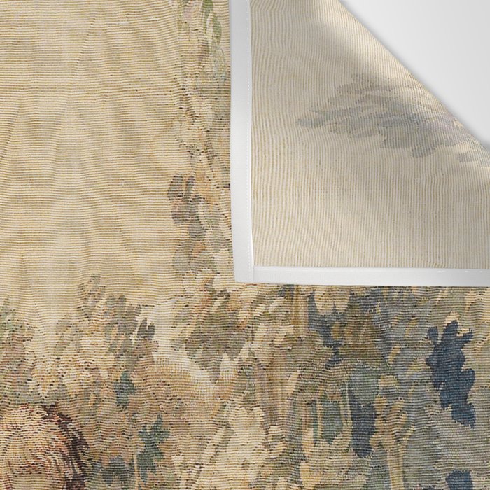 Aubusson  Antique French Tapestry Print Wall Tapestry Gallery Image 3
