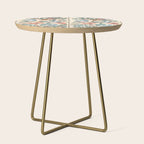 William Morris & May Morris Antique Chinoiserie Floral Side Table Gallery Image 1