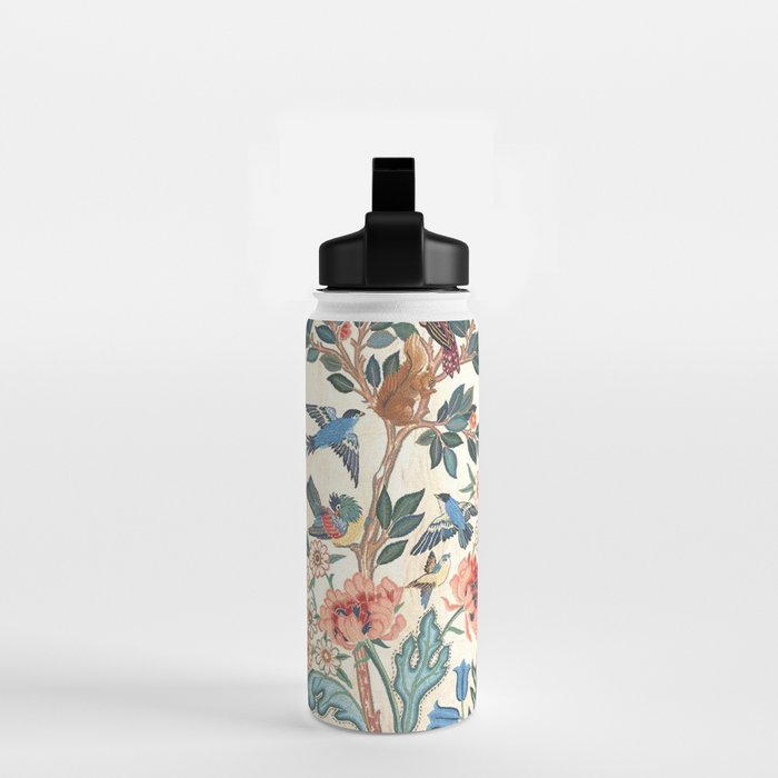 William Morris & May Morris Antique Chinoiserie Floral Water Bottle Gallery Image 2
