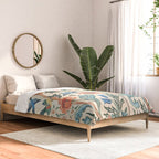 William Morris & May Morris Antique Chinoiserie Floral Comforter Gallery Image 2