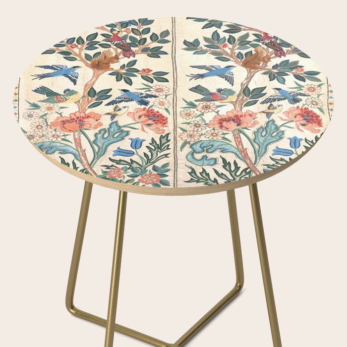 William Morris & May Morris Antique Chinoiserie Floral Side Table Gallery Image 2