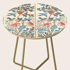 William Morris & May Morris Antique Chinoiserie Floral Side Table Gallery Image 2