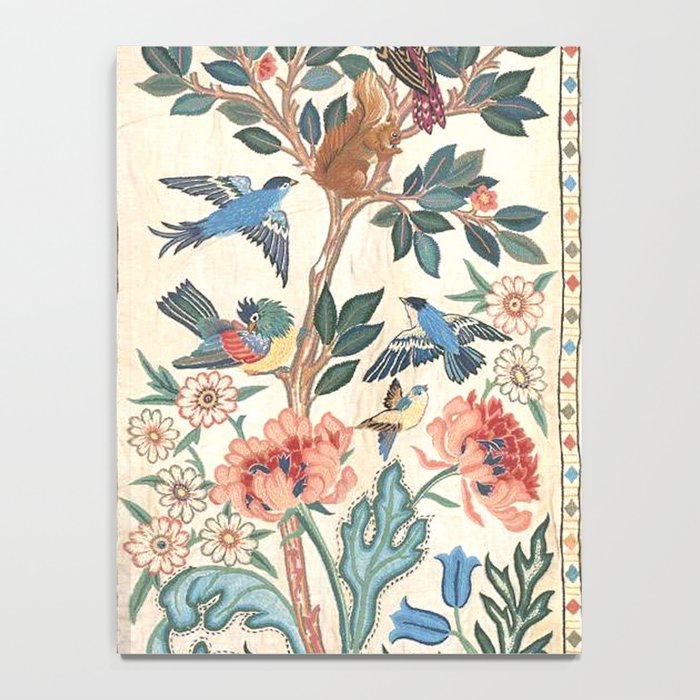 William Morris & May Morris Antique Chinoiserie Floral Notebook Gallery Image 4