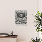 Calavera Oaxaqueña - Día de los Muertos - Mexican Day of the Dead by Jose Guadalupe Posada Poster Gallery Image 2