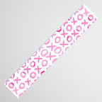 Xoxo valentine's day - pink Table Runner Gallery Image 3