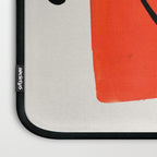Orbital Fusion Yellow Orange Retro Mid Century Funky Fun Shapes Pattern by Ejaaz Haniff Laptop Sleeve Gallery Image 3