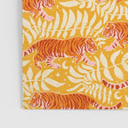 Tigers - pink, red, and saffron  Poster Gallery Image 3